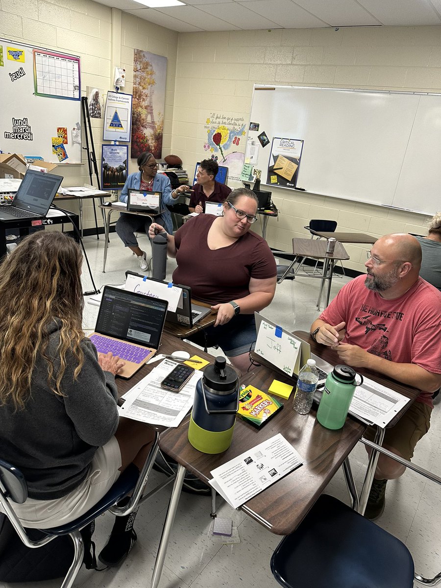 BrookeCWatkins1's tweet photo. AVID MI Path was a success! Nearly 200 educators spent 2 days leaning in, learning, collaborating,  and planning to ensure students will have what they need for success in the upcoming school year. #AVIDForOpportunity #CCReadiness #ThisIsAVID @AVID4College @AVIDMWStates https://t.co/8SwJZEZXey