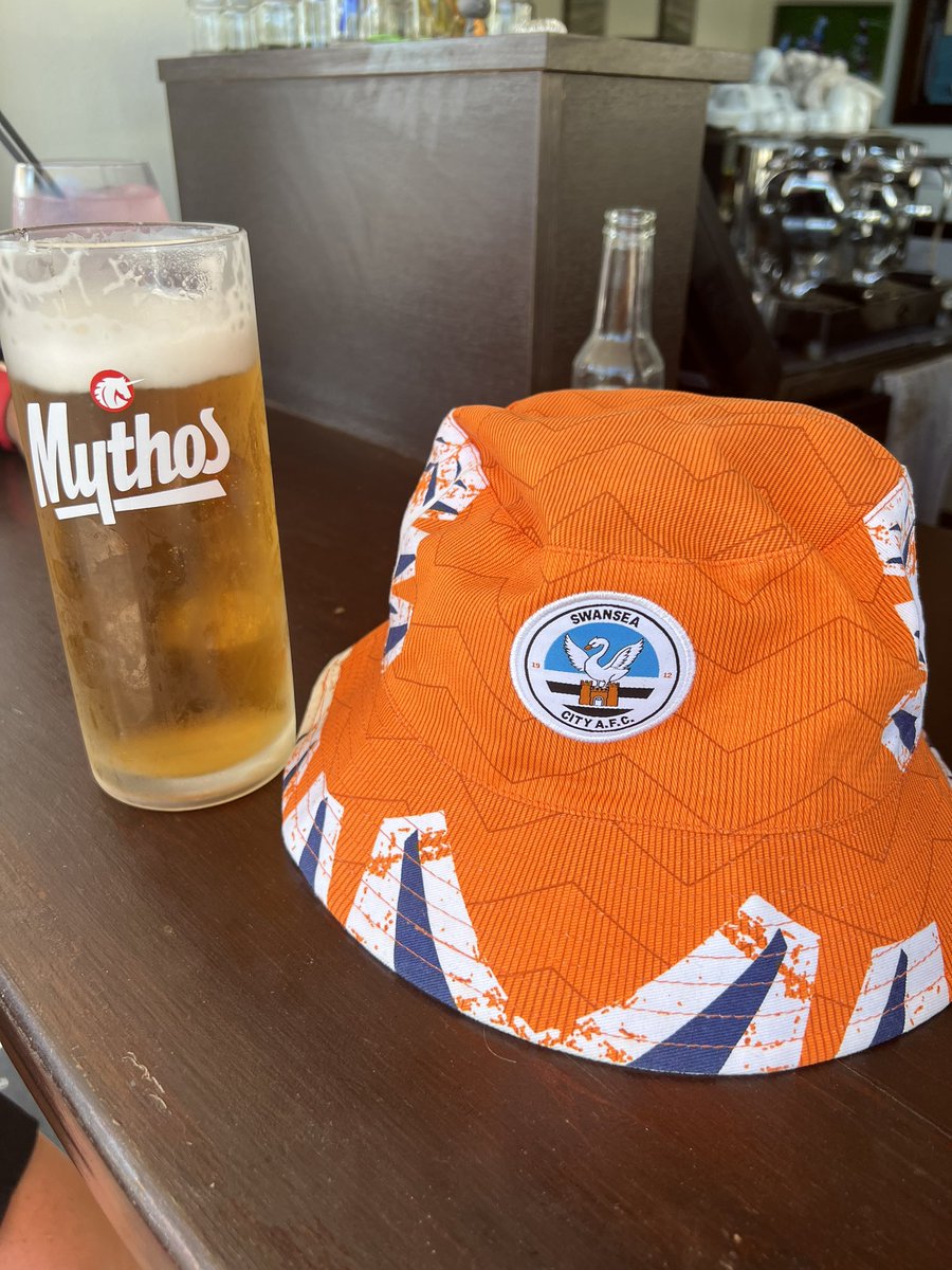 paulrrobs's tweet photo. C’mon the Swans! Rhodes (a) #JacksOnTour https://t.co/j6vAxflMnn
