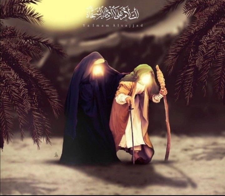 DelightReza's tweet photo. Peace be upon you O' epitome of all worshippers and mourners , Ali ibn Hussain Imam Sajjad (ع)

#شہادت_امام_زین_العابدینؑ
#شہادتِ_سیدالساجدینؑ
#ImamSajjadAS

' Imam Sajjad ع ' 
' Beemar e Karbala ' https://t.co/KTY87oH5bu