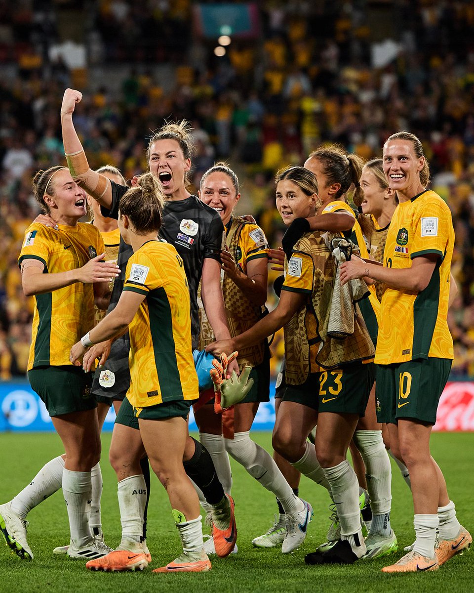 TheMatildas's tweet photo. Signing off 👋

#Matildas #FIFAWWC #TilitsDone https://t.co/DoquuCz4EL