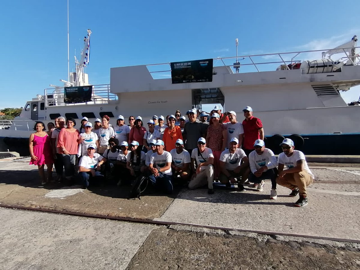 Llega el #BojeoACuba a La Habana, se recibe por las autoridades del Partido y el Gobierno <a href="/torres_iribar/">Luis Antonio Torres Iribar</a> y <a href="/YanetHzP/">Yanet Hernández Pérez</a>. La Ministra de <a href="/citmacuba/">Ministerio de Ciencia, Tecnología y Medio Ambiente</a> <a href="/ElbaRosaPM/">Elba Rosa</a>  inaugura Taller Científico donde los investigadores compartirán los resultados obtenidos a la fecha. #CubaPorLaVida