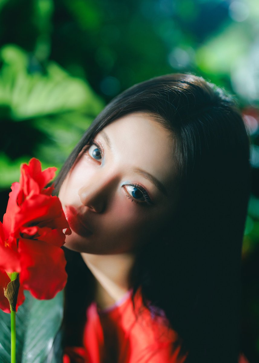 jiwooichoi's tweet photo. She blended into the natural like a hot-fairy of the woods. Her ethereal beauty was undeniable as it shone through her visage, captivating all who were lucky enough to witness her presence. Her gaze was bewitching, and she never failed to astound with her stunning appearance. ⭑ https://t.co/3v6j9qIel1