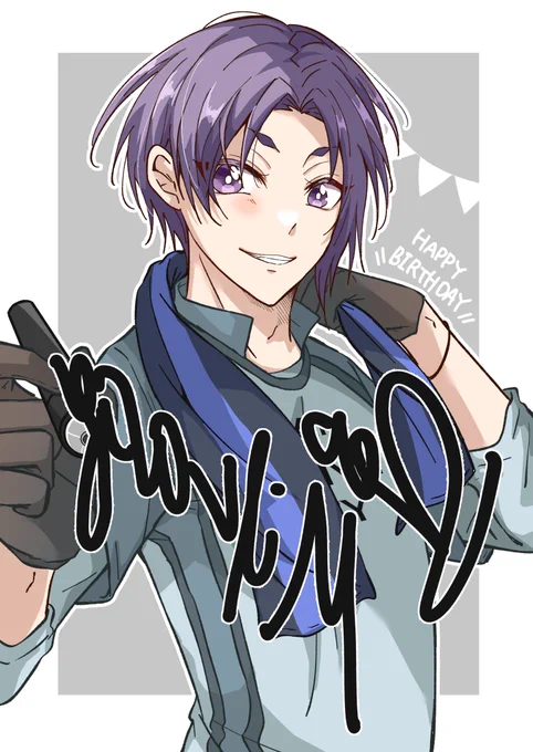 気づいてくれたフォロワーさんもいたけど、今回のro誕絵はngroで同じシリーズにしました