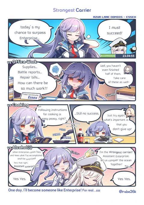 Always on your side🤭 It's been a while since I drew Azur lane! #AzurLane #Yostar #AzurLane5thAnniv