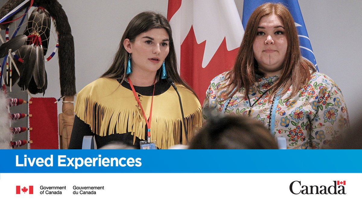 GCIndigenous's tweet photo. In April 2023, a group of #Indigenous youth and Elders spoke at the @UN permanent forum about their leadership in the global fight against climate change. Read about their experience: https://t.co/1M2Snzq5Xo

#InternationalYouthDay https://t.co/bkM4tQ9ekG
