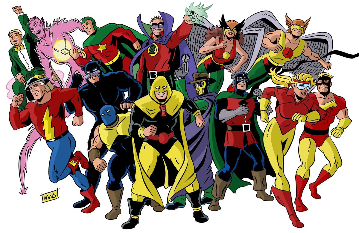 JUSTICE SOCIETY OF AMERICA 1992

With all of the love and respect I can put down on paper for my yearly read of my favorite JSA run by Len Strazewski, Mike Parobeck, Mike Machlan, Bob Pinaha, Glenn Whitmore and edited by Brian Augustyn. 
#justicesocietyofamerica