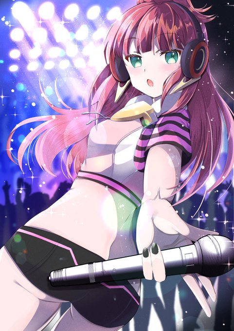 久しぶりにお題箱から「藤野やよい!!!」のお題ですた ありがとうございました🎺  #アリスギアお絵かき 