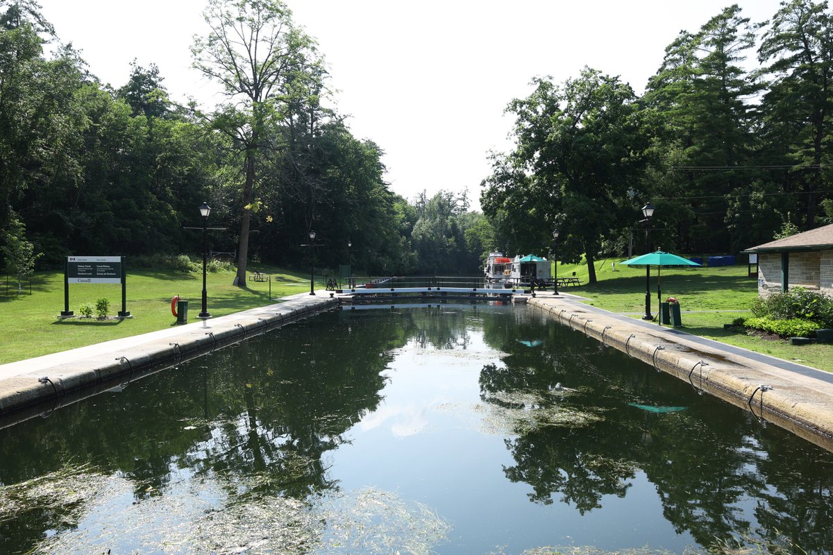 Rideau Canal NHS, Parks Canada tweet media