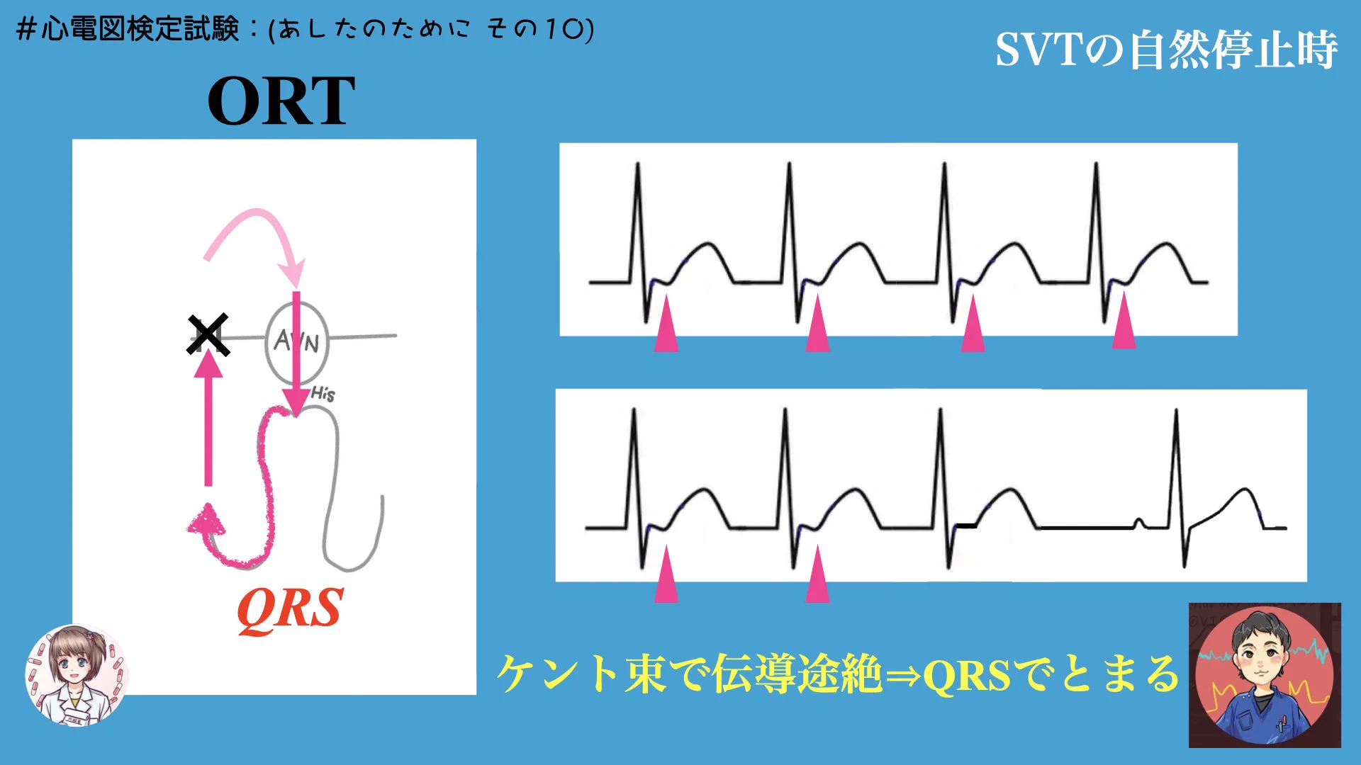 N. Tsukishima EP大学心電図検定学部試験対策科担任 on X
