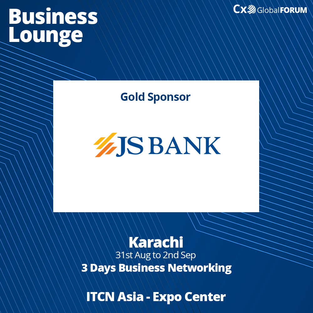 CxO Global Forum would like to welcome JS Bank as distinguished Gold Sponsor for the Business Lounge-2023 Karachi from 31st Aug to 2nd Sep 2023 during ITCN-Asia Expo Center Karachi.

for more details : cxoforum.global/events/busines…

#cxoglobalforum #businesslounge