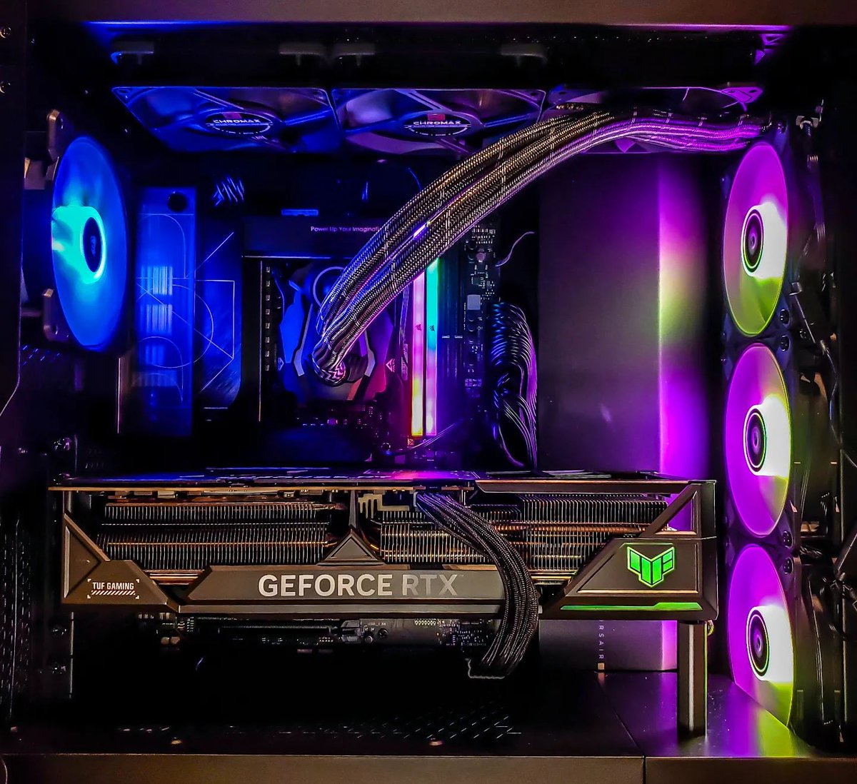 render time 

I9-13900k
92GB Corsair vengeance ddr5 ram
Asus Tuf GeForce RTX 4090 OC
ARTIC liquid Freezer II
2tb WD black SN850X nvme mirrored main drive
4tb Crucial P3 3d nand nvme work drive
Corsair 5000D mid tower PC case
5 x more corsair fans, some rgb