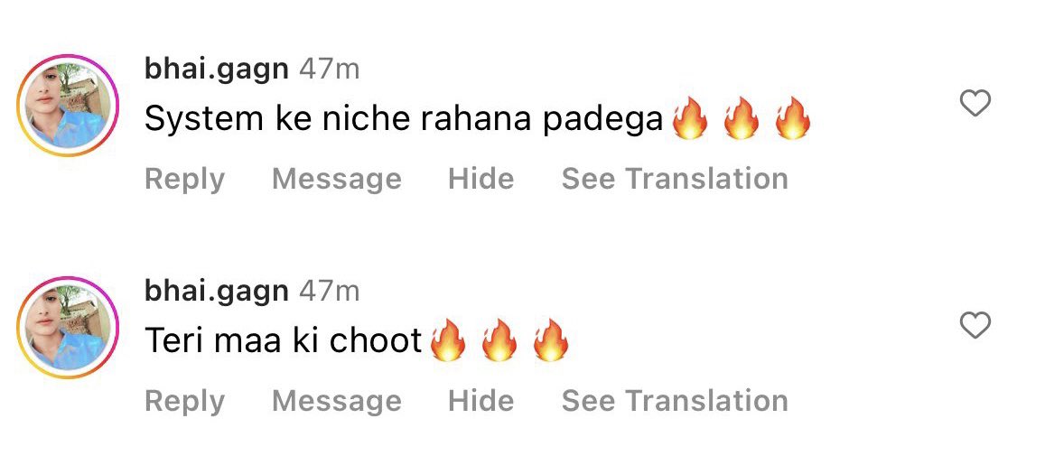Kiran (@thebongguy) on Twitter photo Just because I am supporting <a href="/FukraInsaan/">Abhishek Malhan</a> 🙆🏻 My insta comment box is full of these comments now.
I love <a href="/ElvishYadav/">Elvish Yadav</a> too but I still can’t understand how these type of comments or support will make him winner. You guys are pulling him down .
These kids are fighting and Just because I am supporting <a href="/FukraInsaan/">Abhishek Malhan</a> 🙆🏻 My insta comment box is full of these comments now.
I love <a href="/ElvishYadav/">Elvish Yadav</a> too but I still can’t understand how these type of comments or support will make him winner. You guys are pulling him down .
These kids are fighting and