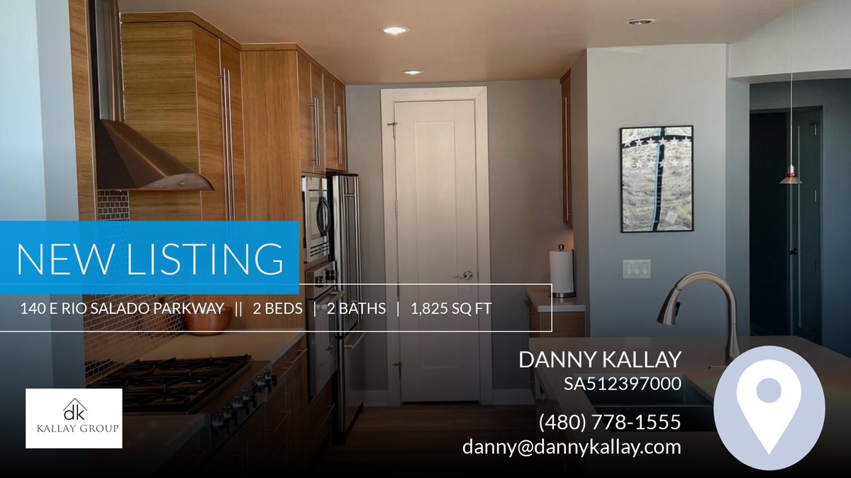 dannykallay's tweet photo. 📍 New Listing 📍 Take a look at this fantastic new property that just hit the market located at 140 E Rio Salado Parkway 612 in Tempe. Reach out here or at (480) 778-1555 for more information https://t.co/0NjAEgitar https://t.co/dsc2vSi3Dz