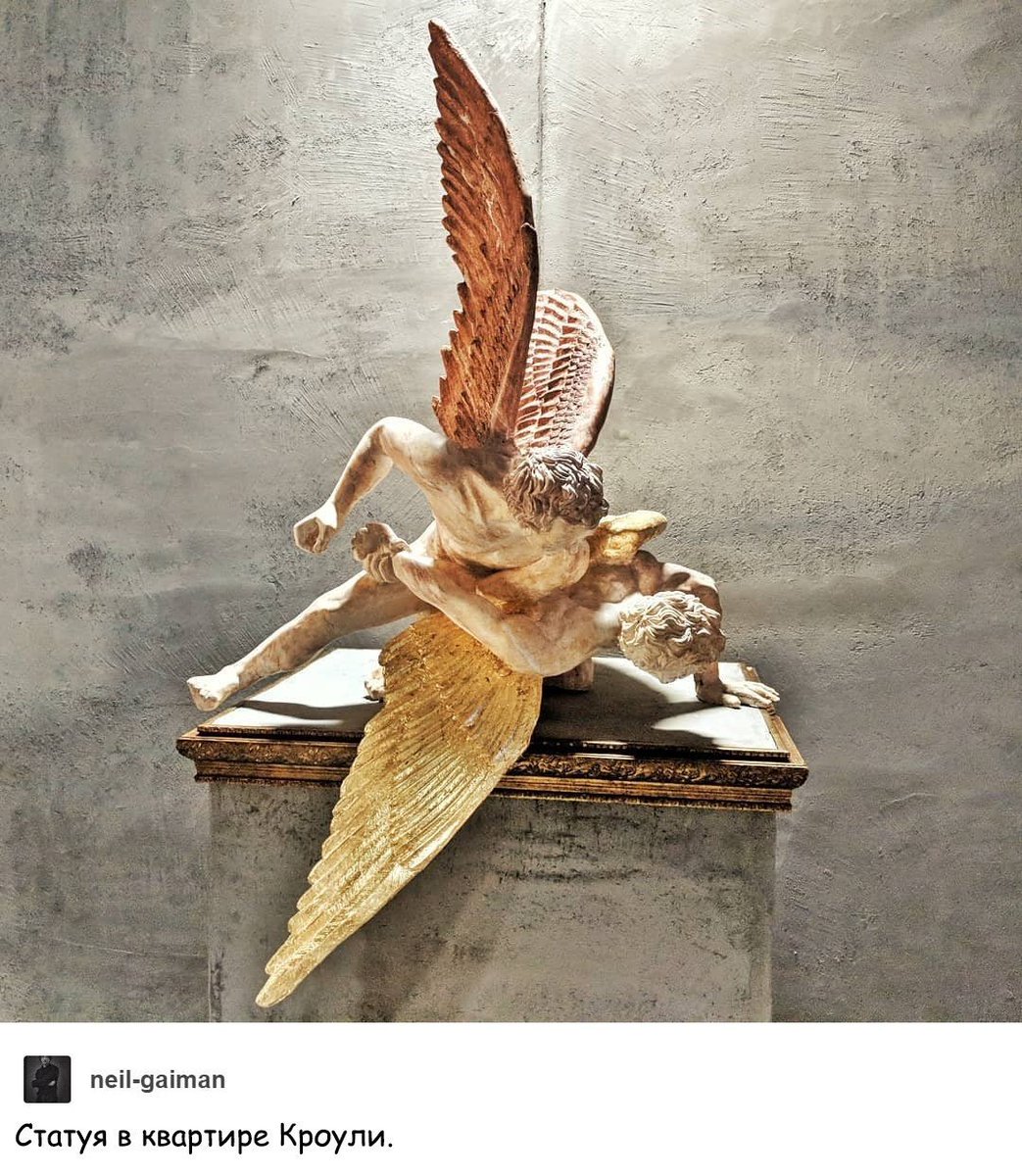 вот это Шакс охуела, когда зашла в квартиру Кроули
#GoodOmens #GoodOmens2