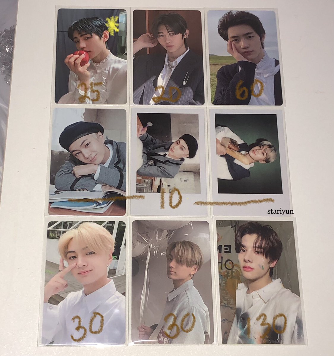 wts | help rt 🇲🇾
selling in set only as i need to clear fast
🏷 all rm275 exc postage   
📩 rm8 wm / rm15 
feel free to open sharing ^^ 

* = condition 8/10 
sunghoon apple dimension answer weverse japan jay sg2021 jake enniversary 2021 jay balloon 
#pasarENHYPEN