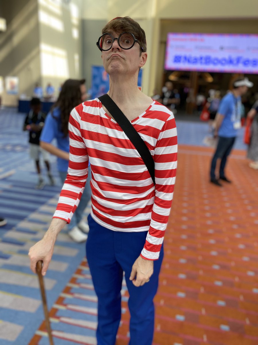 We found Waldo at #NatBookFest!