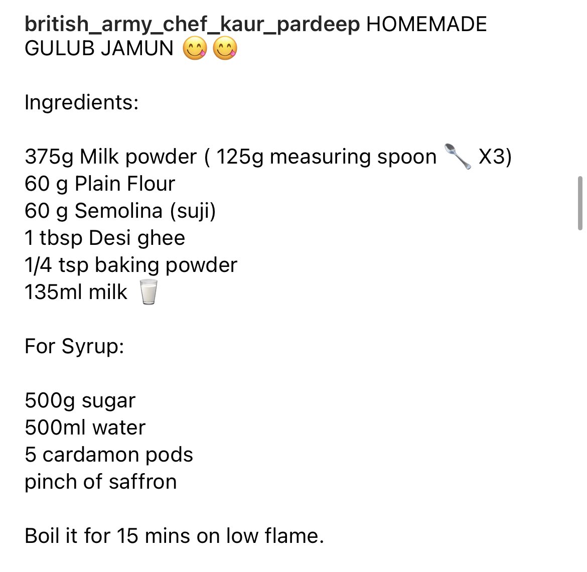 pardeep19922328's tweet image. Here is the recipe for Gulab Jamun #indiandessert All times fav of all desi people 👌🏻👌🏻 Give it a go and enjoy with an ice cream or warm gajrela 👌🏻 #food #cookwithme #FoodieBeauty