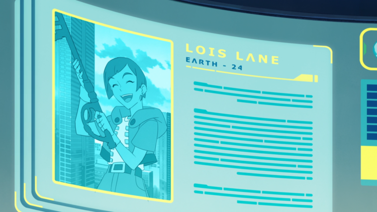 KH13com's tweet photo. In an alternative timeline where Square Enix teams up with Warner Brothers instead of Disney, Lois Lane becomes a Keyblade wielder!

Does this mean Earth 24 is in the Kingdom Hearts universe?

(Screenshot from My Adventures with Superman episode 7 "Kiss Kiss Fall in Portal") https://t.co/0gwIuGH8cP
