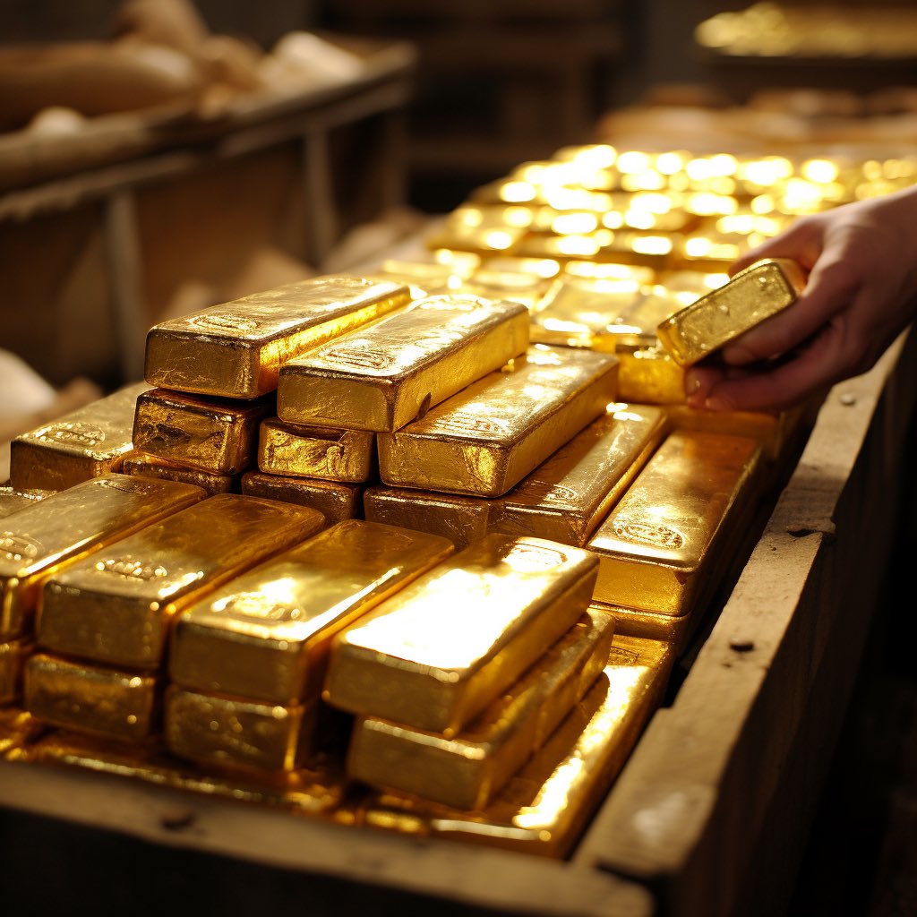 India  🇮🇳 - 657.7 tonnes 💵 ($39 billion) 
with its rich history of valuing gold, holds 657.7 tonnes.

How do you value your wealth? 

#gold #TCGS #CryptoCommunity #Bitcoin #GoldStandard