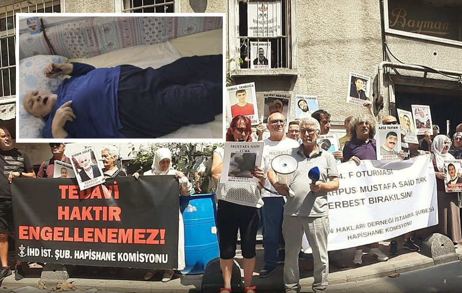 tr724com's tweet photo. İHD’den 86 yaşındaki yatalak hasta Mustafa Said Türk’ün cezaevinde ölüme gönderilmesine tepki

VPN'siz: https://t.co/PoHuycpADQ

https://t.co/MDYCEJGJ7M https://t.co/glJWiG9cOn
