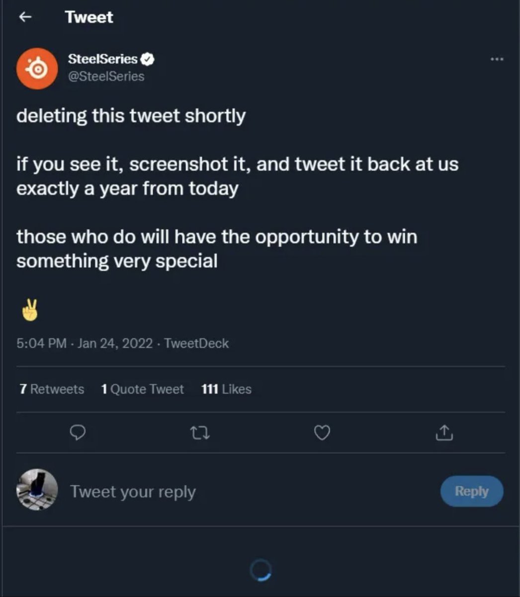 funyun07's tweet photo. @SteelSeries Maybe you meant 2024? https://t.co/pEhqJx47bc