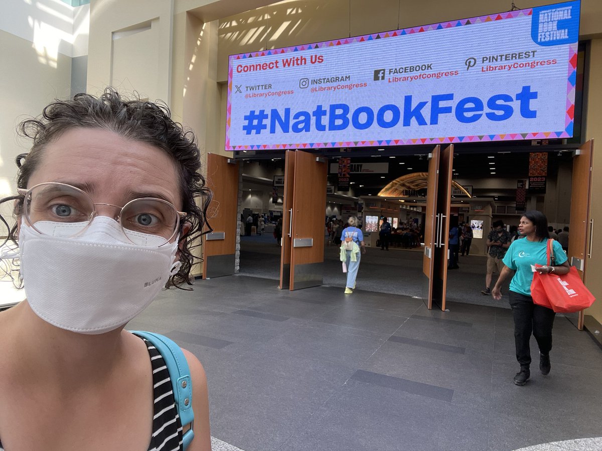 In my happy place #NatBookFest