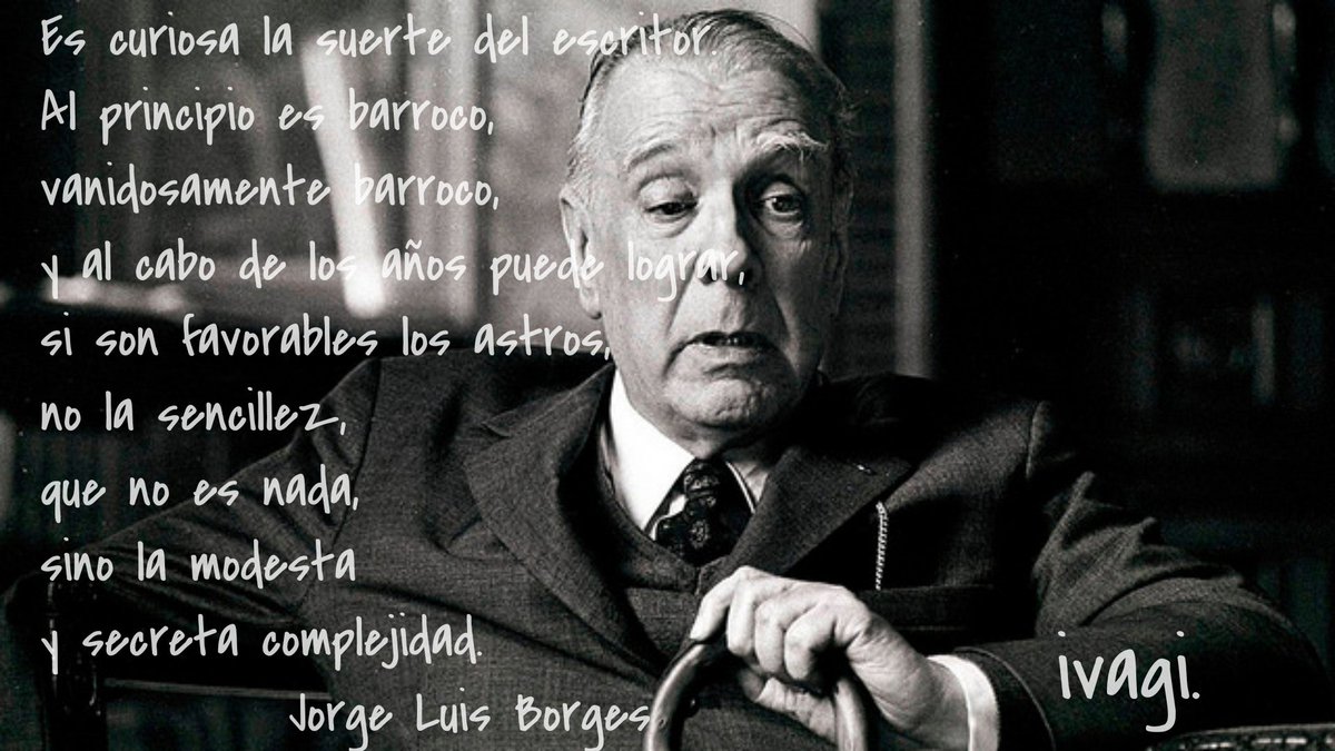 ivaggi's tweet photo. Obras Completas
El otro, el mismo (1964)
Prólogo. https://t.co/Q5NrYqaKqT