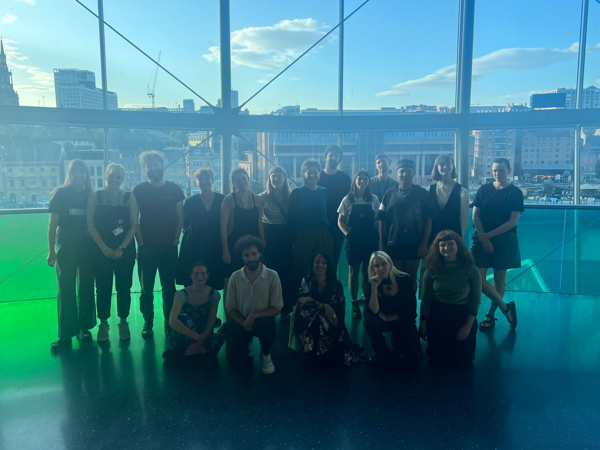 The whole  amazing crew @Sage_Gateshead