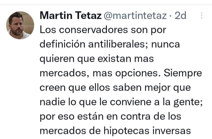 riellodecba's tweet photo. 🔥El ladri busca engordar su billetera…

@martintetaz quien durante el macriato recomendaba que tomes créditos UVA y arruinó a miles de familias, hoy va por los jubilados con las HIPOTECAS INVERSAS

Renovó contrato con IRSA? 😉

#NoHayMacristaHonesto 🤷🏻‍♂️ https://t.co/hwLkijRWwu