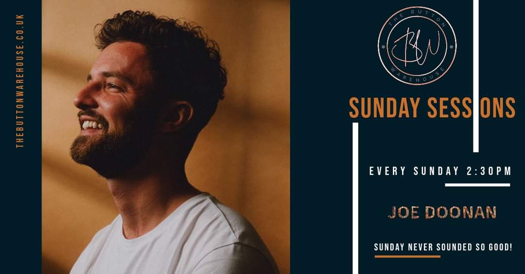 The Button Warehouse (@buttonwarehouse) on Twitter photo This week, for the Sunday Sessions at Button Warehouse we welcome Joe Doonan accompanied with some special guests. Music from 2.30pm - please get down early to guarantee a table.  
#macclesfield #whatsonmacc #livemusic #joedoonan #Chestergate #hiddenbar This week, for the Sunday Sessions at Button Warehouse we welcome Joe Doonan accompanied with some special guests. Music from 2.30pm - please get down early to guarantee a table.  
#macclesfield #whatsonmacc #livemusic #joedoonan #Chestergate #hiddenbar