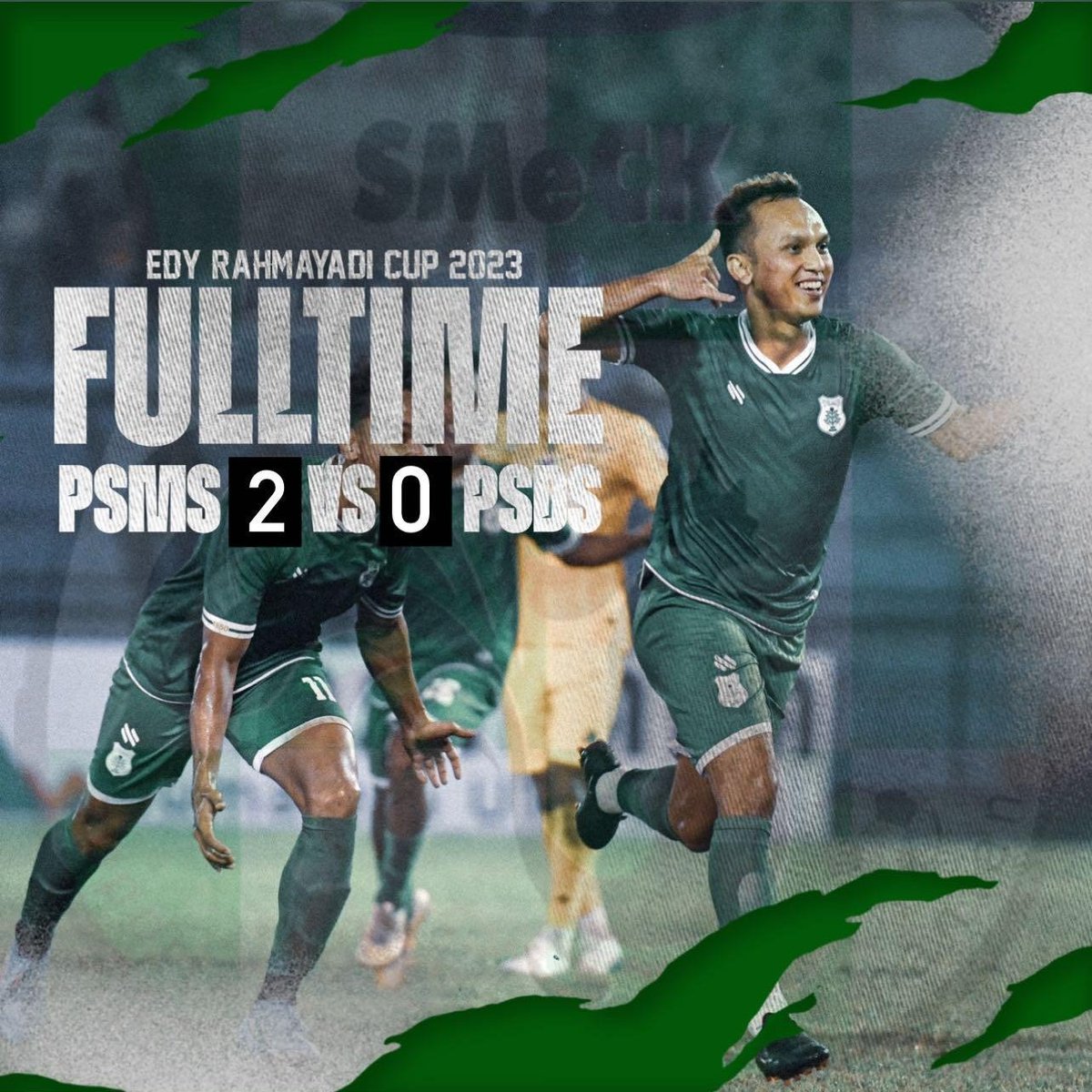 Gol dari Kurniawan dan Rahmat Illahi membawa kemenangan PSMS di Derby Tanah Deli.