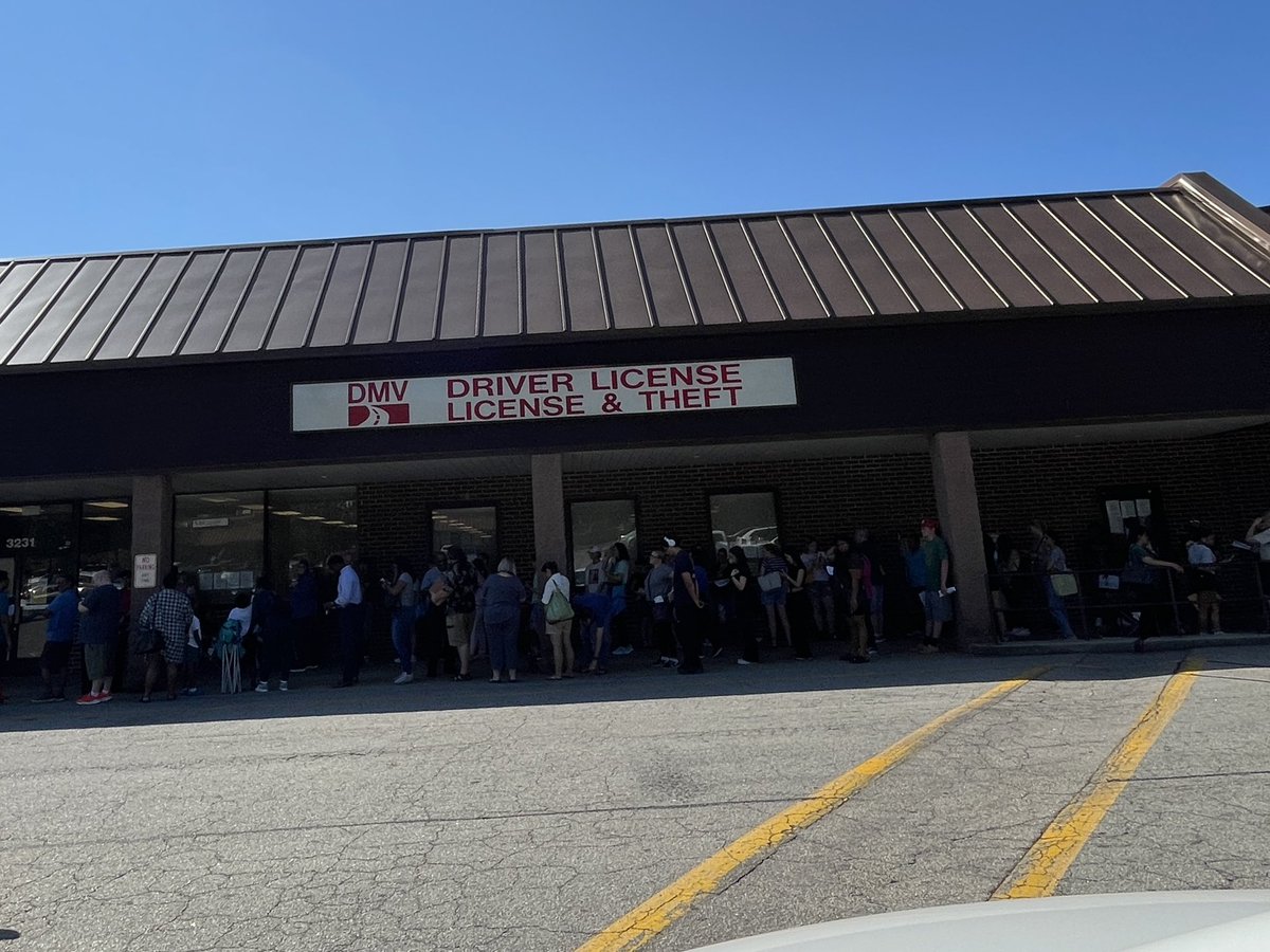 Warning to those going to #NCDMV without an appointment for Saturday hours in Wake County, Raleigh. The system is broken. 18 minute wait time is actually 2 hours. 3 months to get an appointment. Can’t we do better? @NCDOT @WayneGoodwinNC @NC_Governor @WNCN