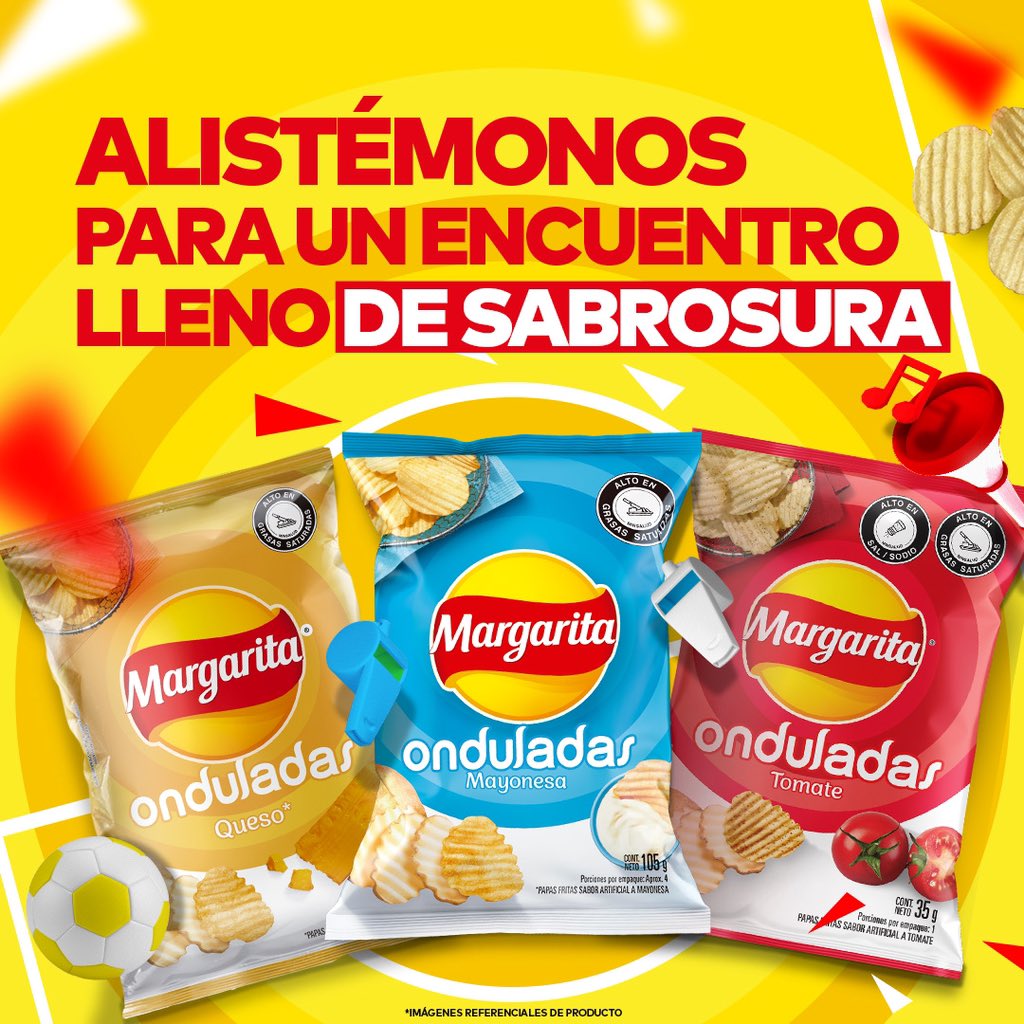 Con Margarita® no importa la hora ni el lugar para disfrutar de esos 90 minutos de sabrosura. ⚽️🏟️