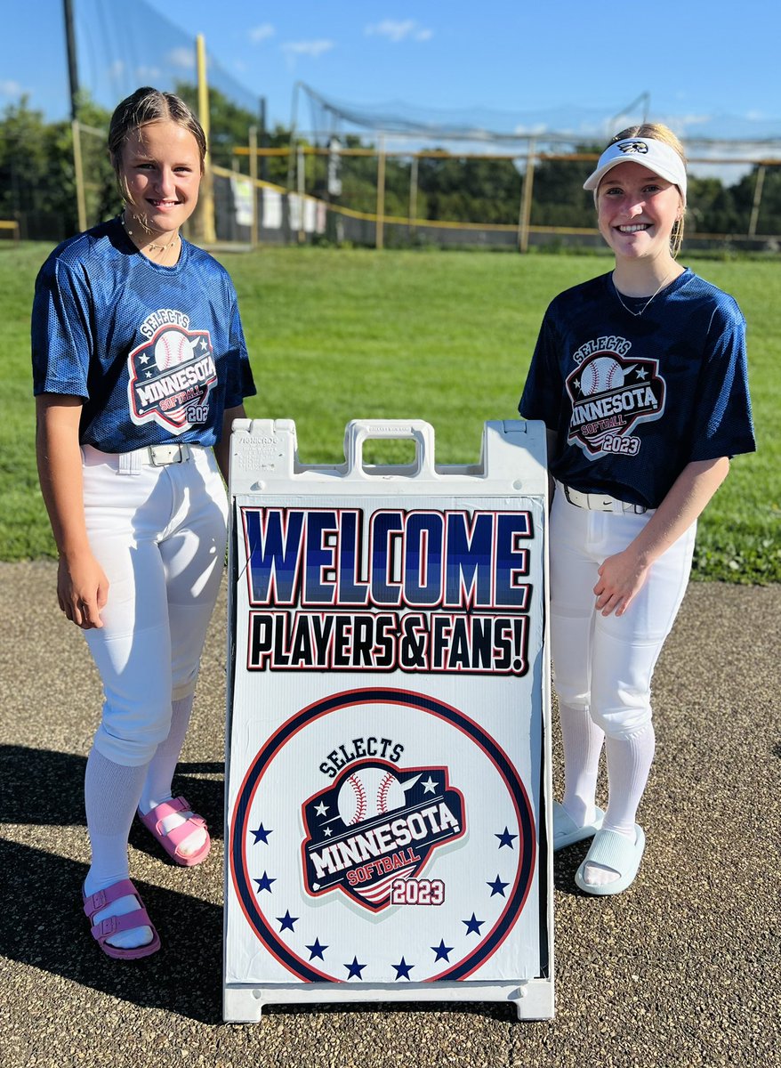 We would like to wish 2 of our Jackfield players, Jess Dvorak and Julia Bidne, the BEST OF LUCK as they were nominated to play in the Minnesota Selects tournament this weekend in Andover, MN! Play hard and have fun! We are cheering for you both!!!