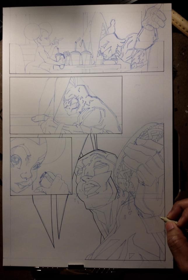 DBCBunny's tweet image. W.I.P.

💀🍫🐇
Interior Pages Issue #1 

#ConfectioneryAfroPunkSuperNaturalGothStory

⬇️How About Something Thick &amp;amp; Chocolaty⁉️⬇️

facebook.com/profile.php?id…