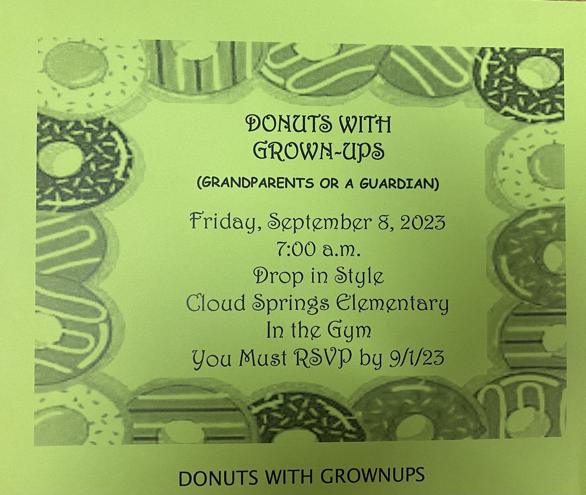 Cloud Springs Elementary tweet media