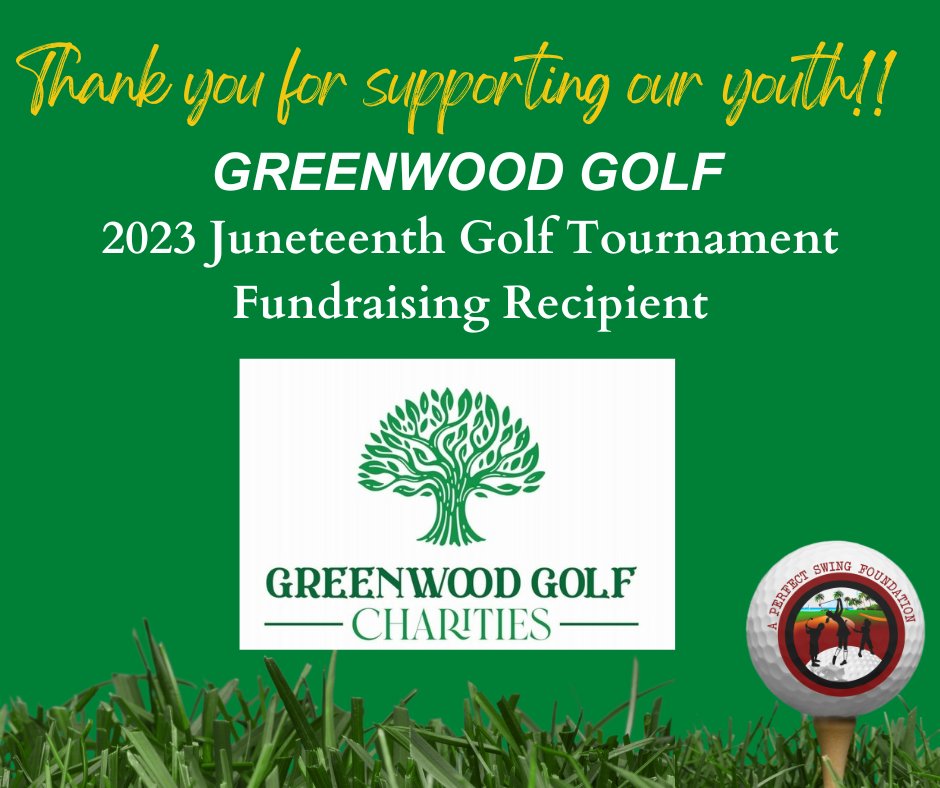 Huge thanks to Greenwood Golf Charities and the Charlotte Golfing Alliance for your generous donation to our Foundation! We greatly appreciate you!
#aperfectswing #apsfoundation  #breedingleaders #youthdevelopment #youthleadership #charlottegolf  #fairwaysforall #growingthegame