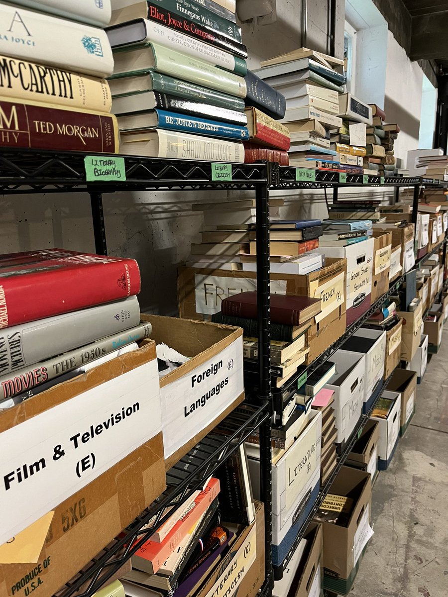 UCBookSale's tweet photo. UC Book Sale is only 2 months away! And we’ve received fantastic new donations! First sale since 2019! 10 - 6, October 12 - 15 in the Paul Cadario Conference Centre and Clark Reading Room at UC, 15 King’s College Circle, Toronto. Can’t wait to see you! https://t.co/amFegZpGBc