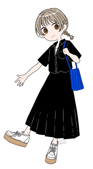 髪染め直して黒い服着たい夏。の落書き