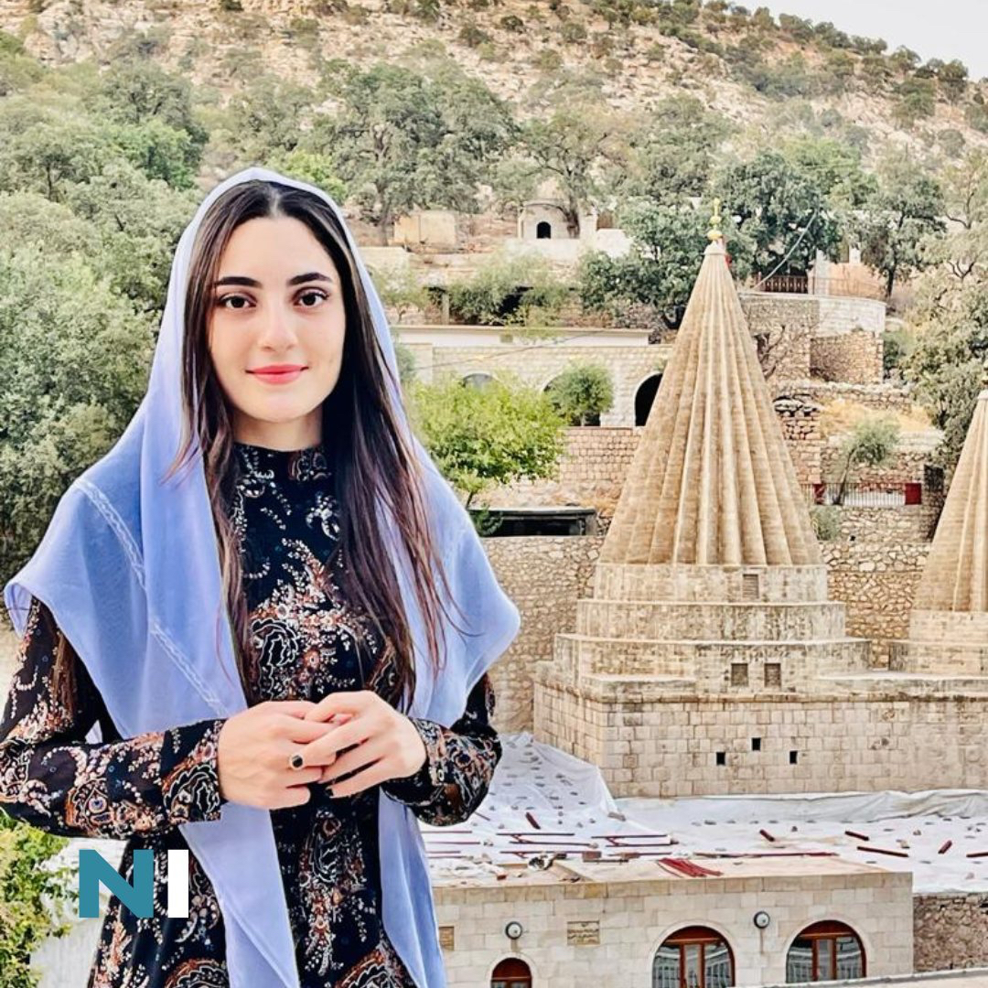#Yazidi youth are the future of #Sinjar, committing to rebuilding what #ISIS destroyed and laying the foundations for sustainable peace. 

Eman is a young Yazidi girl who is promising to do exactly that - giving back to Sinjar by studying English and medicine.