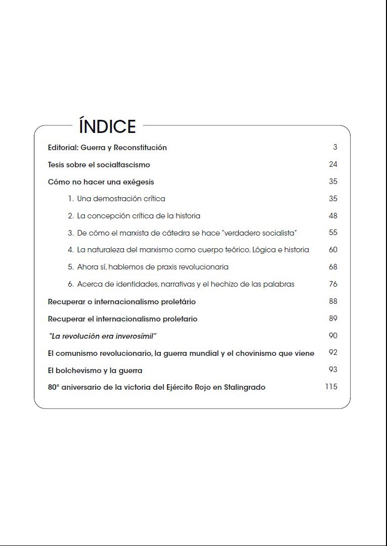 __Dietzgen's tweet photo. LÍNEA PROLETARIA Nº 8

GUERRA Y RECONSTITUCIÓN  

Puede leerse el número completo en este enlace: https://t.co/7dmwxHXLpS https://t.co/uagQQzL0I0