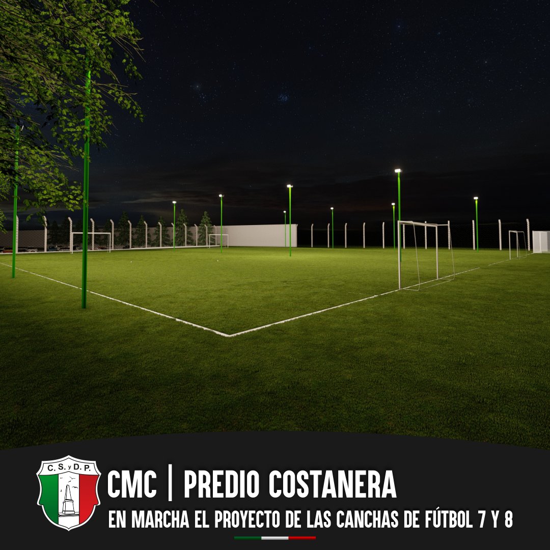 CSDepoPatagones's tweet photo. En marcha el proyecto de las canchas de fútbol 7 y 8 de suelo natural en el predio Costanera.
Estudios paisajísticos, relevamientos tipográficos, nivelación, trabajos de pintura, instalación eléctrica, cerramientos y preparación de ambas canchas de suelo natural. https://t.co/DDjYio9oSG