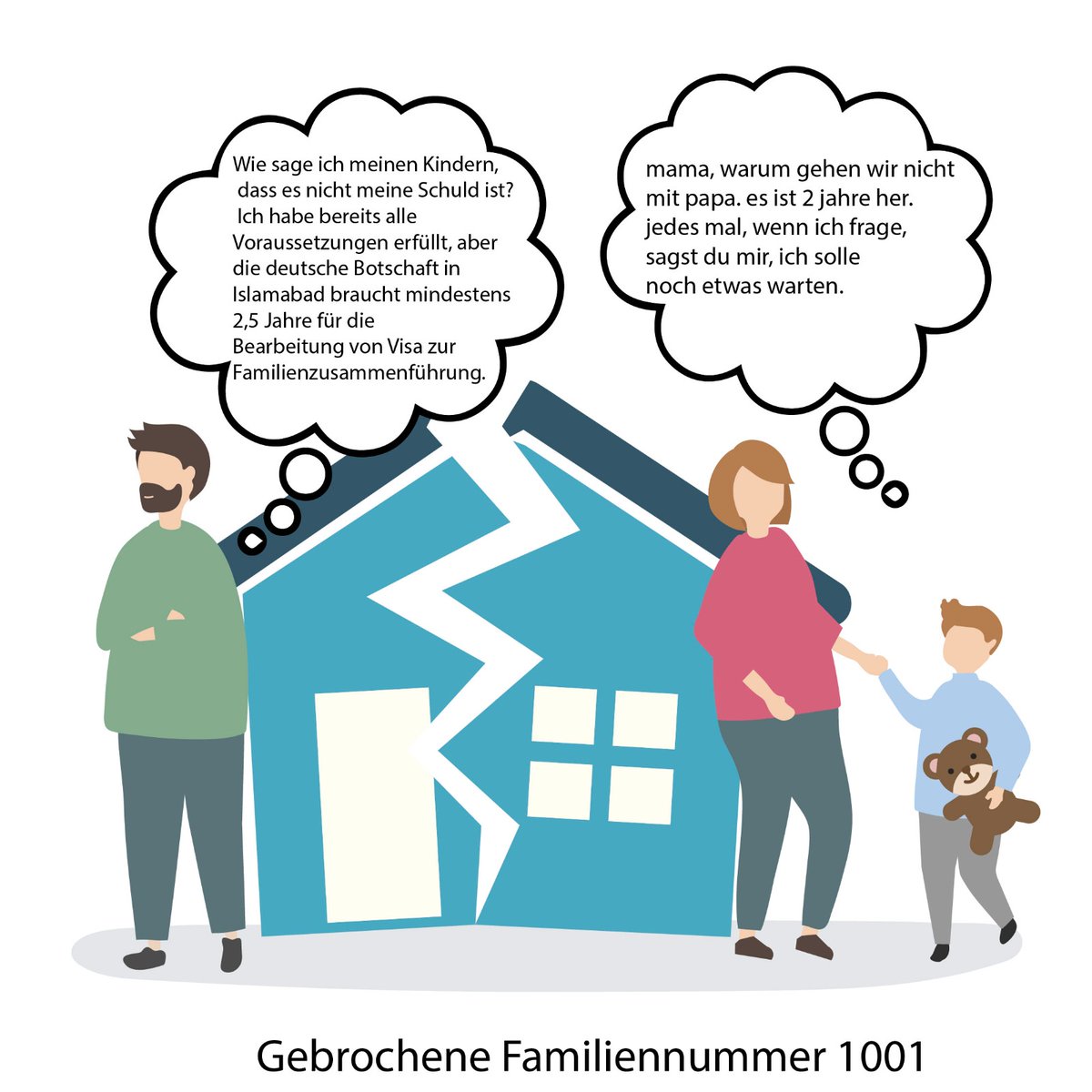 MaheenK08's tweet photo. Pakistani professionals working in Germany are suffering.
Family Reunion Visa is taking around 3 years.
Families are broken.
@ABaerbock
@BBhuttoZardari
@GermanyinPAK
@BMAS_Bund
@AuswaertigesAmt
#3JahrefürVisum
#DelayedFamilyVisa
#FamilienvisumPakistan https://t.co/s5lXn77Ptv