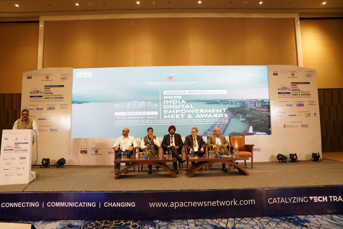 Very informative &amp; insightful discussions on "Digital Governance Journey of India" along with the eminent co-panelists. Heartening to see so much digital empowerment initiative happening all across carving the path for India to be $10 Trillon Dollar Economy.