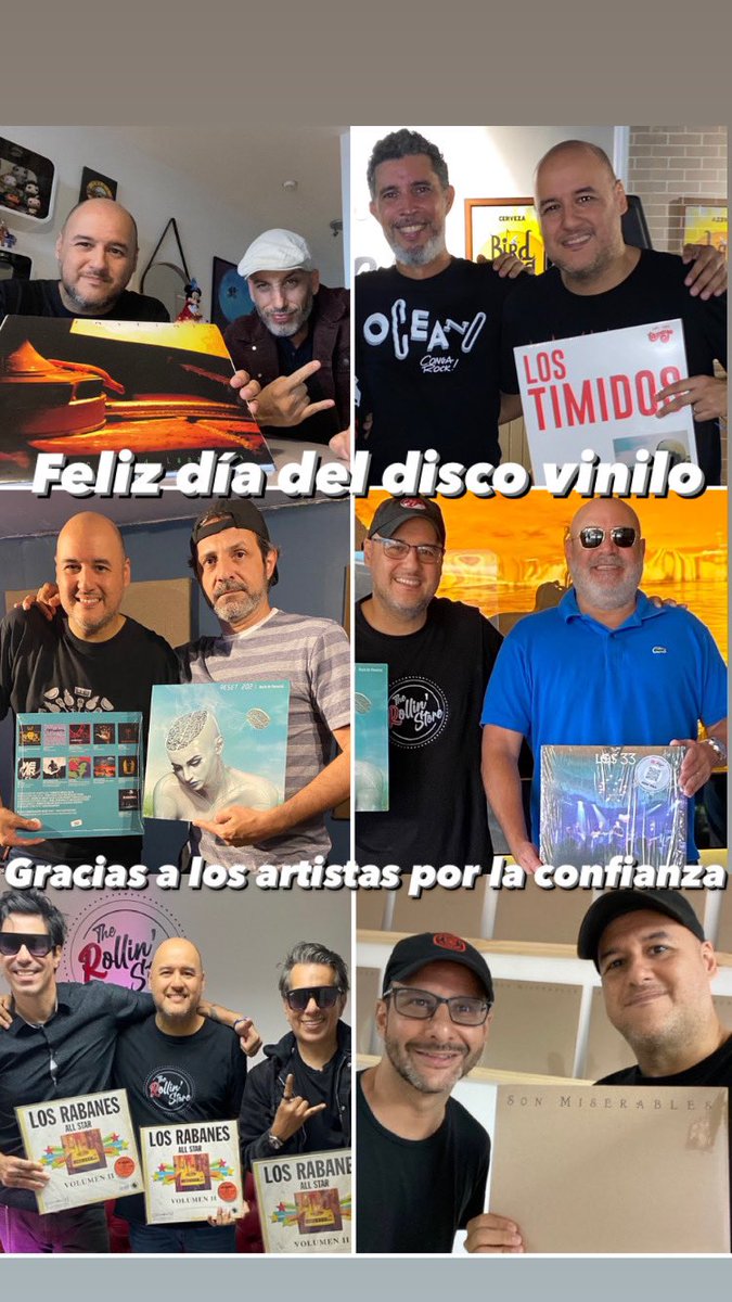 Feliz día del disco vinilo! Y vienen más en caminio… #VinylRecordDay #RockDePanama #FabroFacts