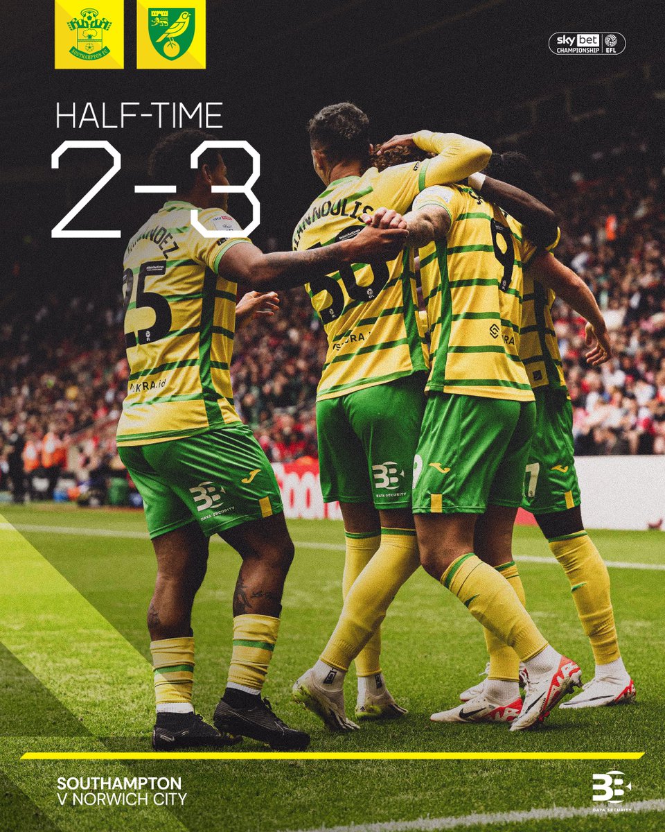 A frantic first half comes to a close 😅