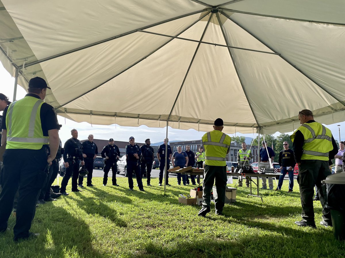 This morning, law enforcement and emergency personnel from around Lamoille County dedicated their weekend to collaborate with our schools, participating in a comprehensive training drill at peoples Academy. We’re grateful for these true professionals. <a href="/VTStatePolice/">Vermont State Police</a>