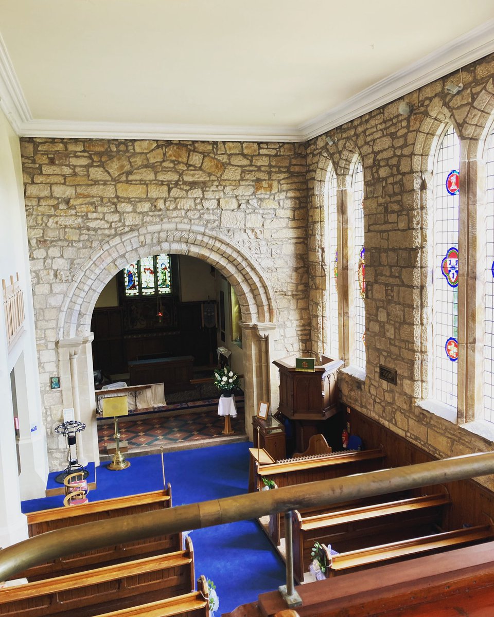 What a beautiful church to sing in today. Lovely place for a wedding! 💒 💍 🔔 #wedding #northumberland #belford