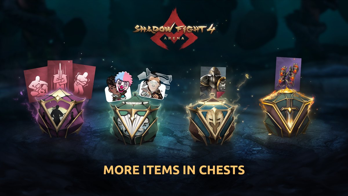 SFArenaGame's tweet photo. ✨ It’s time to open chests! They were filled with more customization items! https://t.co/Iyu4sRcZgL