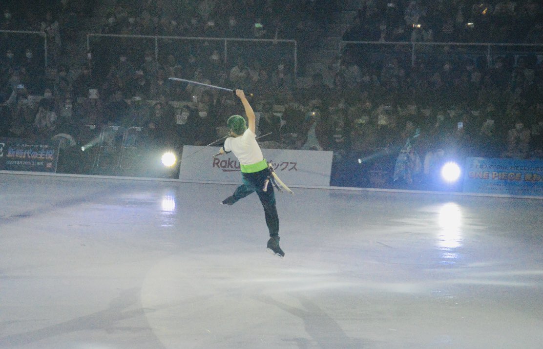 pypypanda's tweet image. 跳躍おまとめ
 #ワンピースオンアイス